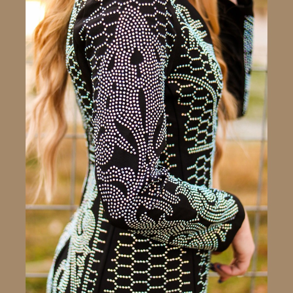 Rhinestone dress